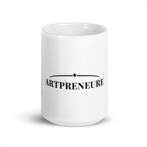 Die Artpreneure Tasse (weiß) - Für Künstler und Kreative für den Morgenkaffee, Abendtee oder einfach für etwas dazwischen.