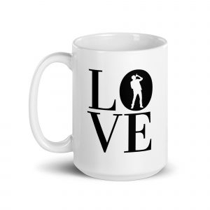 "Loving Singing"(Men) Tasse - Für Künstler und Kreative für den Morgenkaffee, Abendtee oder einfach für Getränke dazwischen.