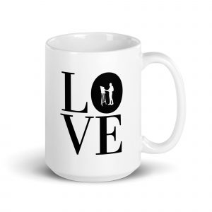 "Love Painting" Tasse - Für Künstler und Kreative für den Morgenkaffee, Abendtee oder einfach für Getränke dazwischen.