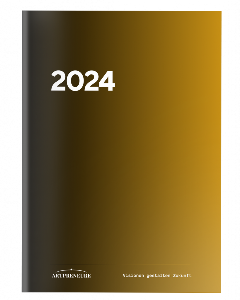 Artpreneure Buch-Kalender 2024 - A5 Buch-Kalender im Hardcover