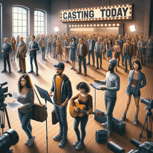 Das Casting für Künstler & Kreative