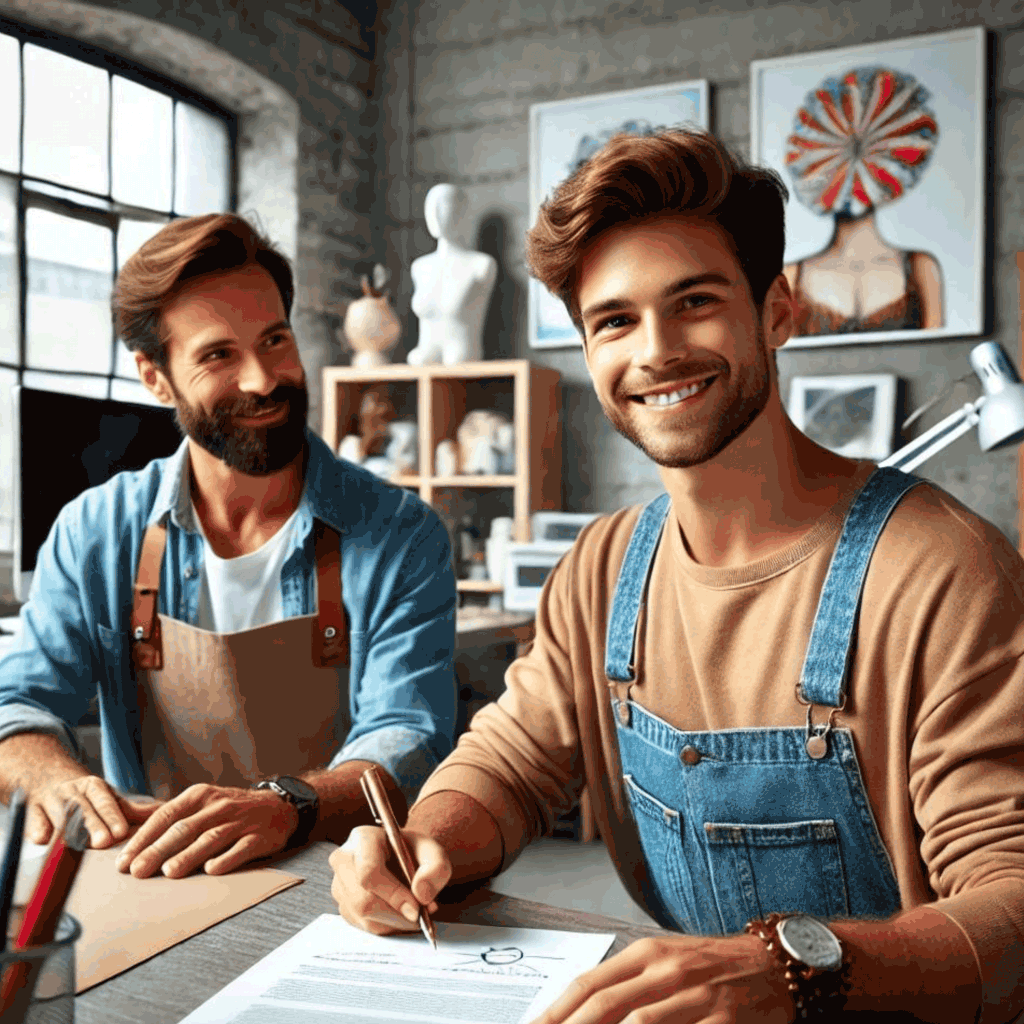 Arbeitsvertrag für Künstler und Kreative