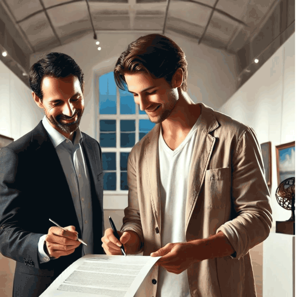 Der Ausstellungsvertrag