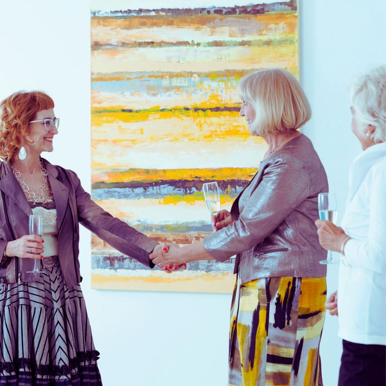 Home 60 9 Tipps für effektives Networking bei Kunst-Events